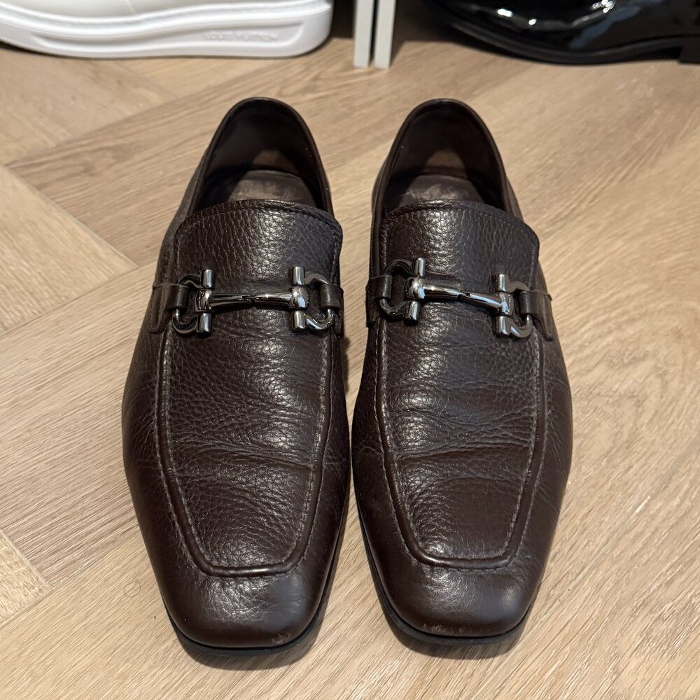 Salvatore Ferragamo Leather Dress Shoes
